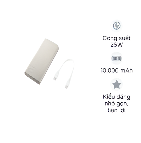 Sạc dự phòng Samsung 10000mAh 25W