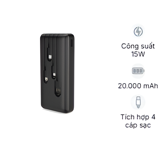 Pin sạc dự phòng 20000mAh Golf L206
